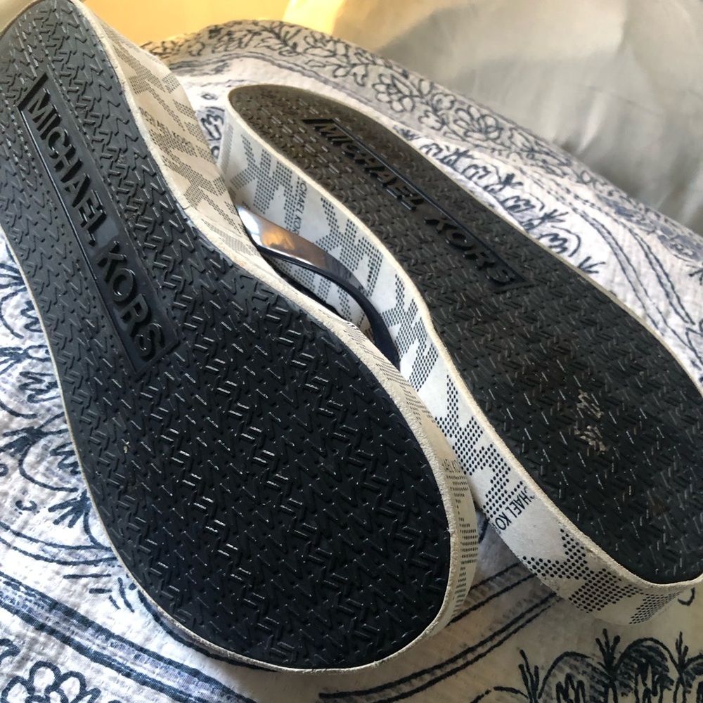 Mk Michael Kors Stacked Flip Flops - image 2